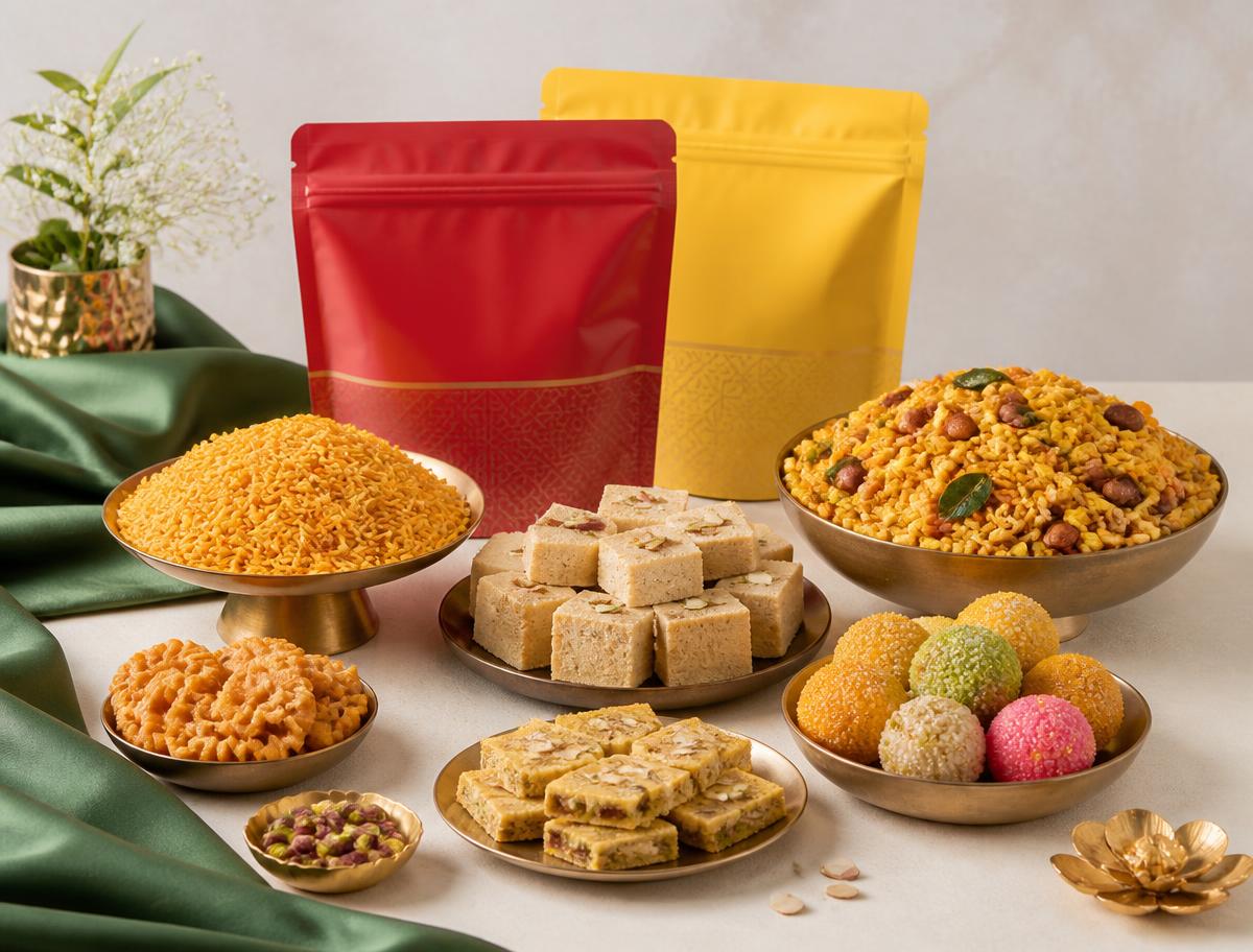 Bikaji sweets and snacks